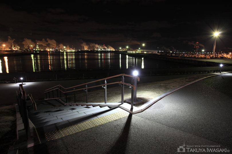 金城埠頭地区緑地の夜景スポット写真（4）