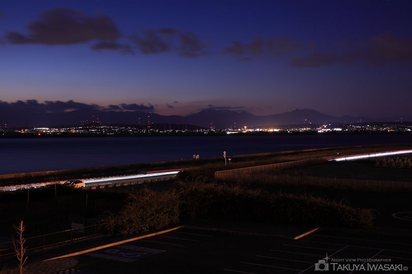 伊勢湾台風記念館の夜景スポット写真（2）