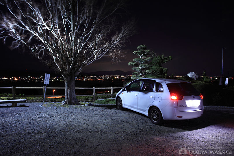 中條景昭像公園の夜景スポット写真（3）