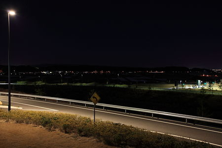 遠州森町PA（上り）の夜景スポット写真（1）class=