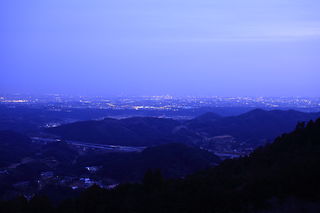 滝沢展望台の夜景スポット写真（1）class=