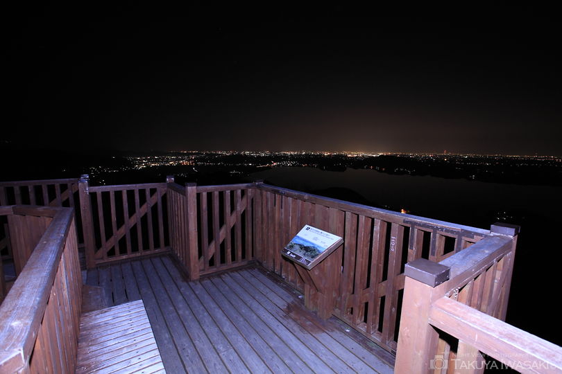 奥浜名湖展望公園の夜景スポット写真（4）