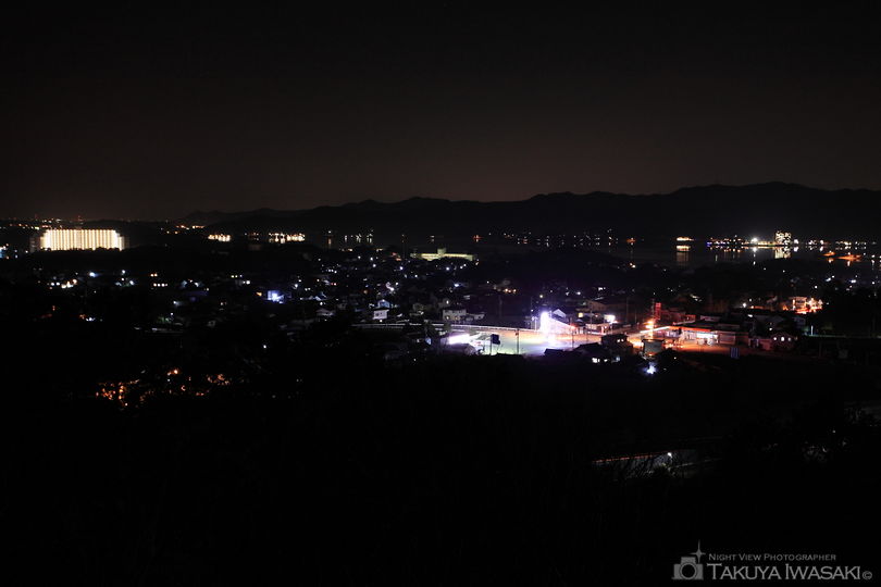 都筑神社の夜景スポット写真（1）