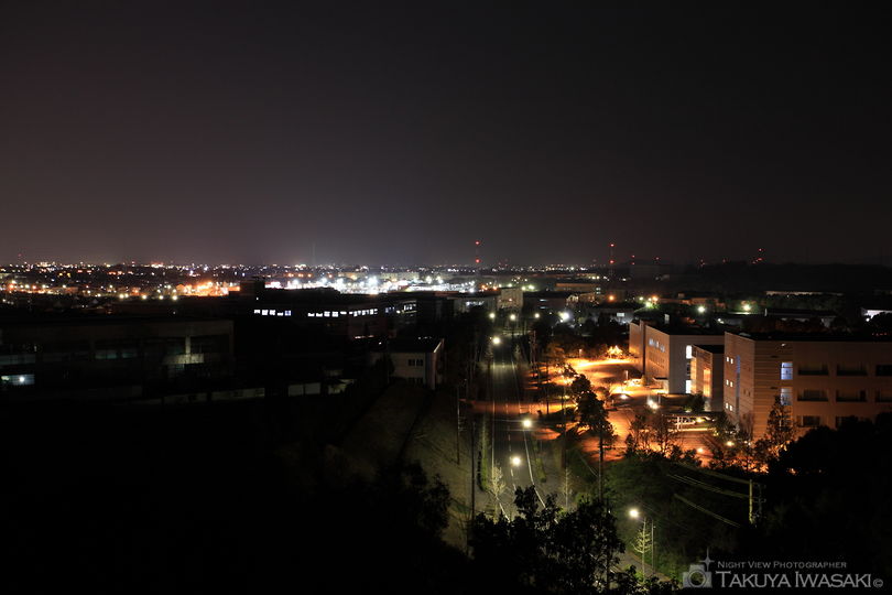 都田丸山緑地の夜景スポット写真（2）