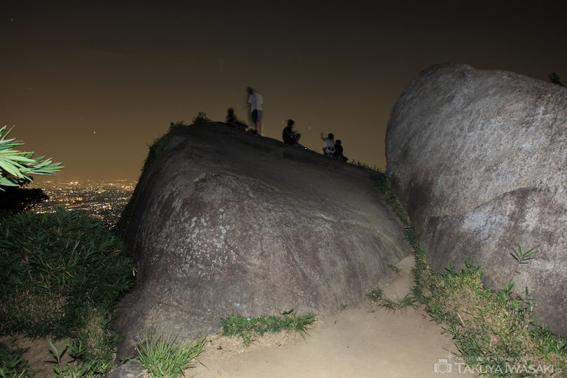 交野山 観音岩の夜景スポット写真（4）
