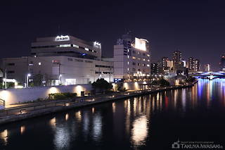清洲橋の夜景スポット写真（2）class=