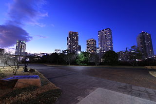 高島水際線公園の夜景スポット写真（6）class=