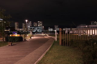 豊洲六丁目第二公園の夜景スポット写真（5）class=