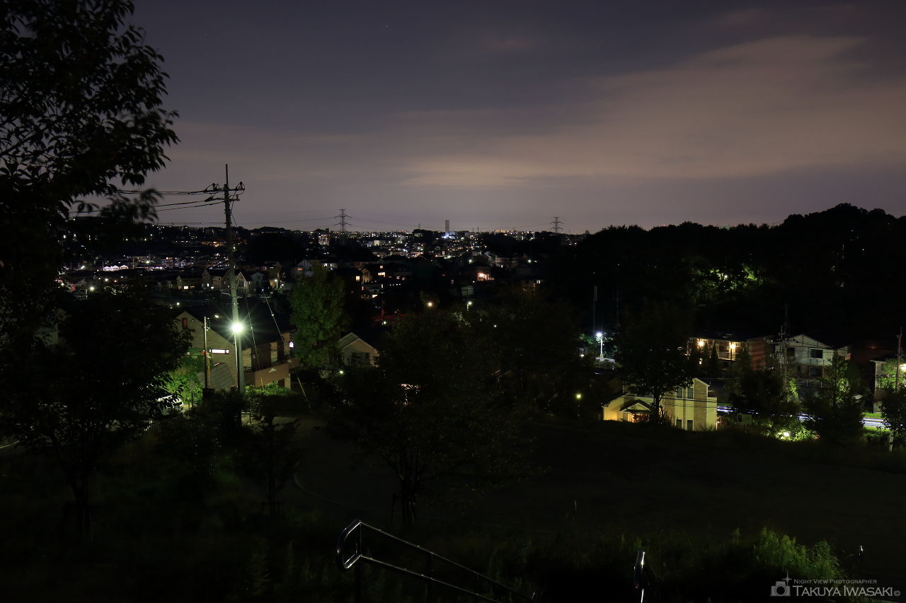 山王塚公園の夜景スポット写真（2）