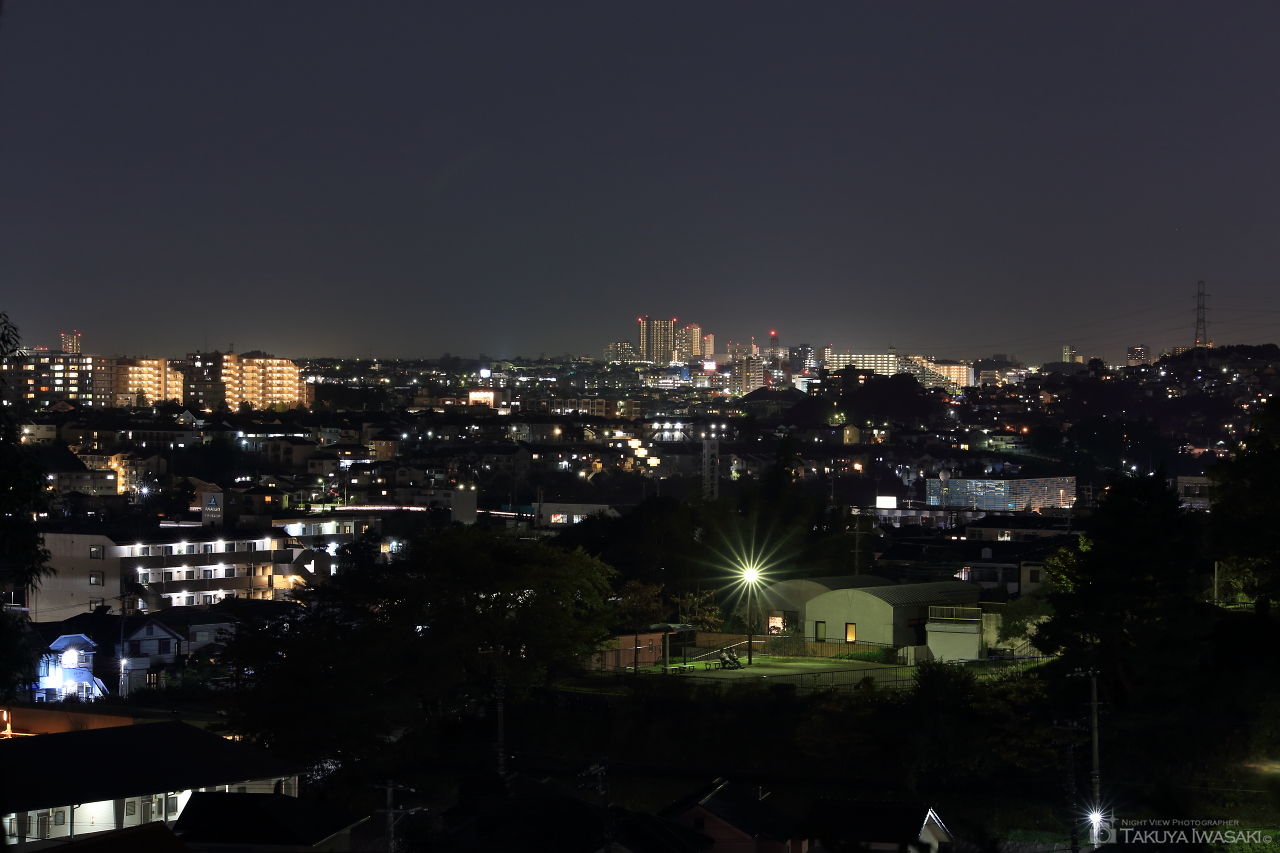 田奈第三公園の夜景スポット写真（2）