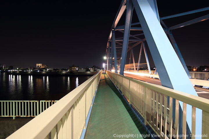 上平井橋の夜景スポット写真（3）