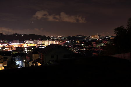 西寺尾・神之木町方面の夜景