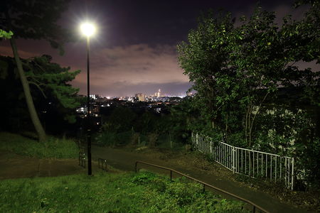 西寺尾の丘公園の夜景スポット写真（3）class=