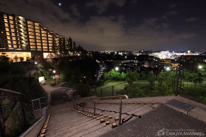 吉田町大日谷公園の夜景スポット写真（5）
