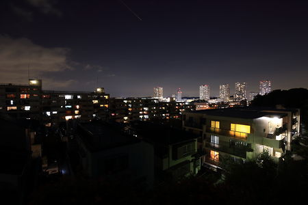東戸塚駅方面の夜景