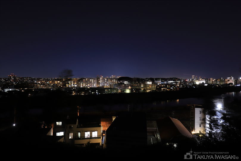 太尾見晴らしの丘公園の夜景スポット写真（1）