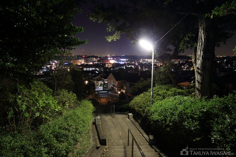 高田天満宮の夜景スポット写真（2）