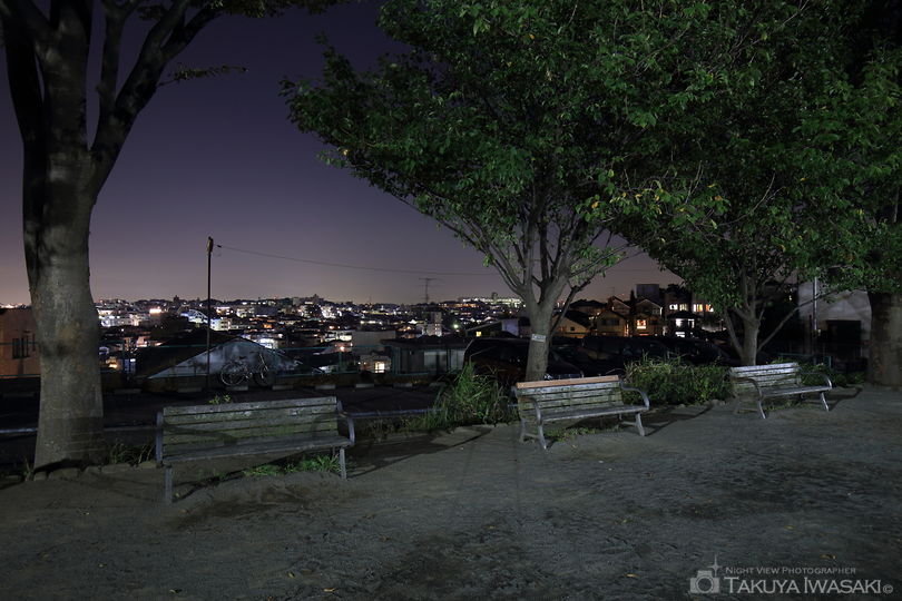 日吉公園の夜景スポット写真（4）