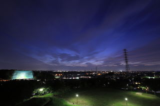 長津田方面の夜景