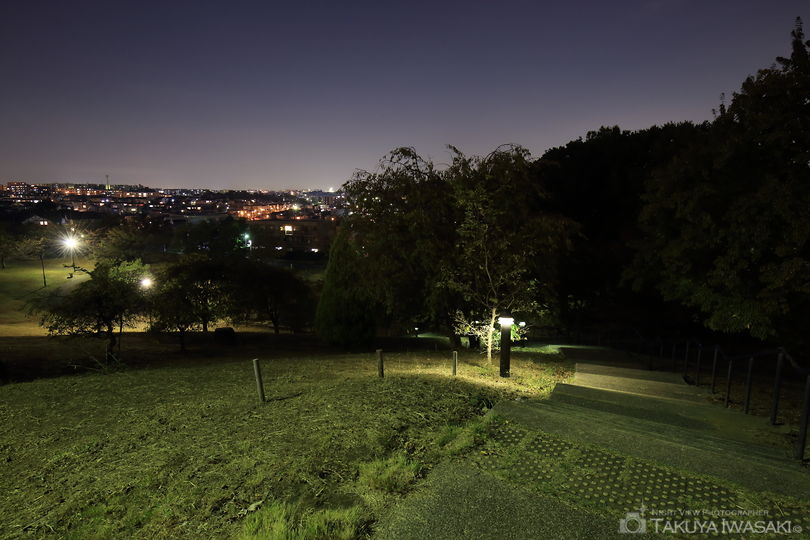 東山田公園の夜景スポット写真（2）