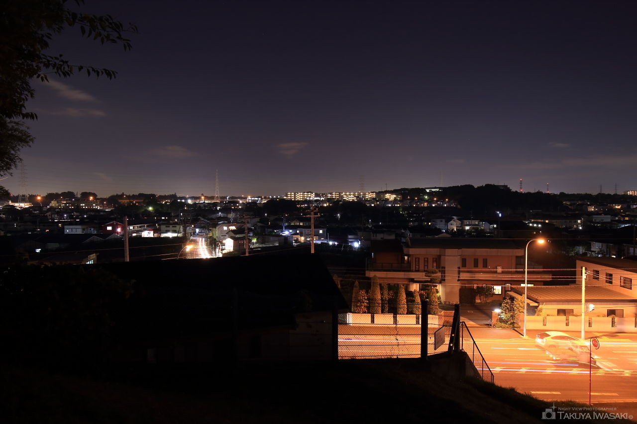 山田神社の夜景スポット写真（1）