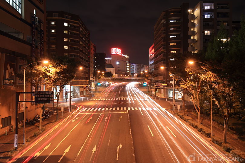 桜山歩道橋の夜景スポット写真（3）