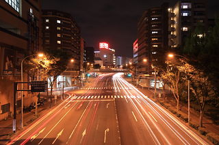 桜山歩道橋の夜景スポット写真（3）class=