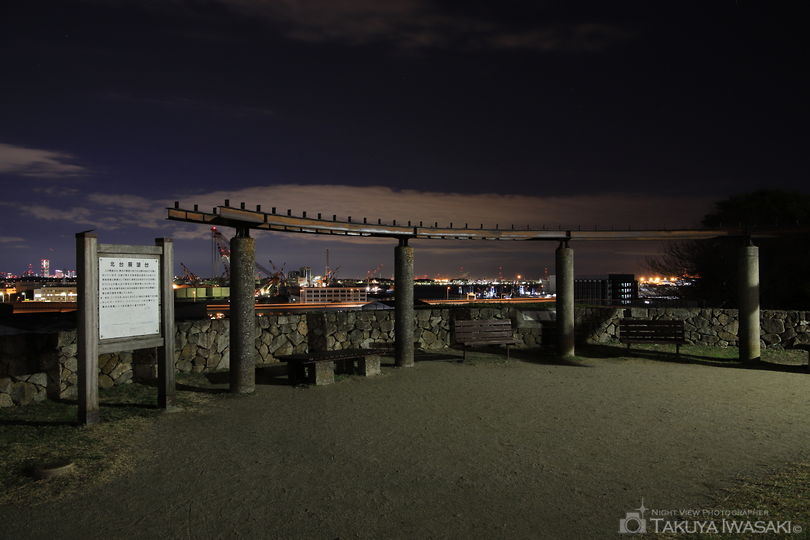富岡総合公園 北台展望台の夜景スポット写真（4）