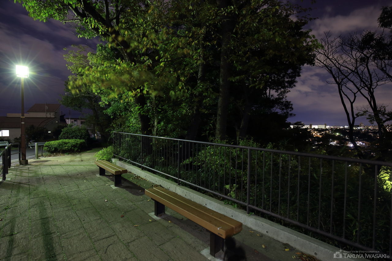 松の内公園の夜景スポット写真（3）