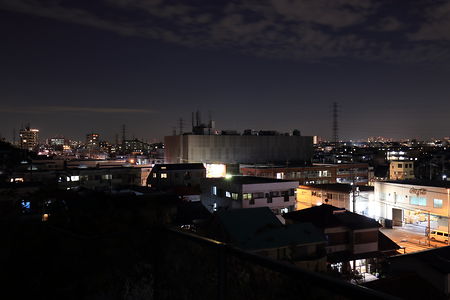武蔵新城方面の夜景