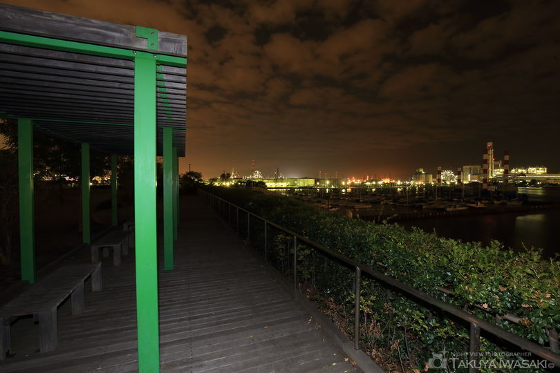 磯子・海の見える公園の夜景スポット写真（5）