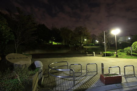 根岸森林公園の夜景スポット写真（4）class=