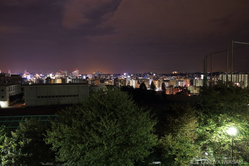 三春台第二公園の夜景スポット写真（1）