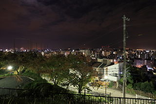 三春台第二公園の夜景スポット写真（3）class=