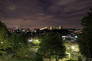 秋葉台公園の夜景スポット写真（1）class=