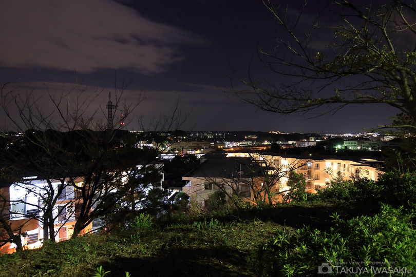 秋葉台公園の夜景スポット写真（3）