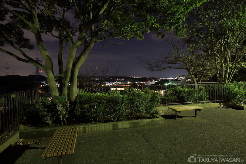 秋葉台公園の夜景スポット写真（4）