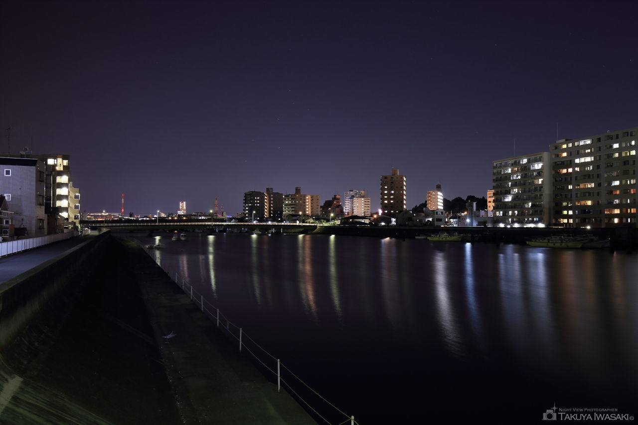 潮見橋の夜景スポット写真（2）