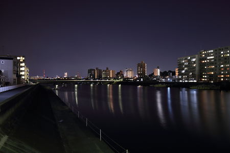 潮見橋の夜景スポット写真（2）class=