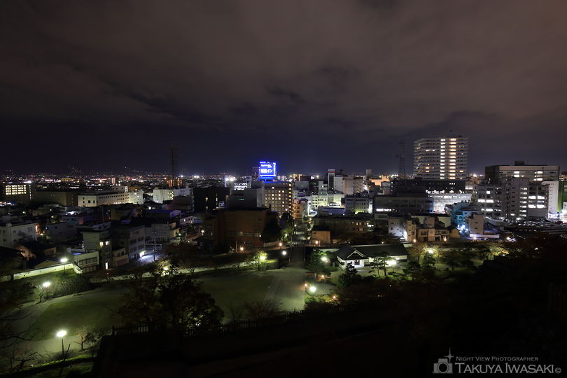 舞鶴城公園の夜景スポット写真（2）