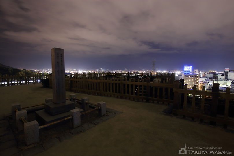 舞鶴城公園の夜景スポット写真（4）