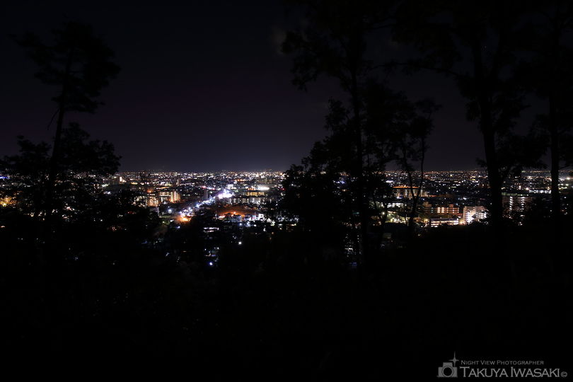 湯村ヒルズの夜景スポット写真（2）