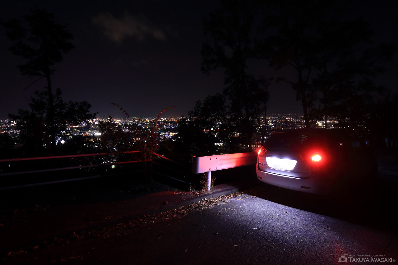湯村ヒルズの夜景スポット写真（4）