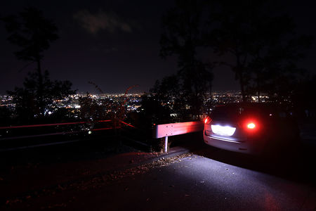 湯村ヒルズの夜景スポット写真（4）class=