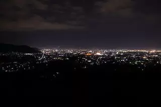 敷島総合公園の夜景