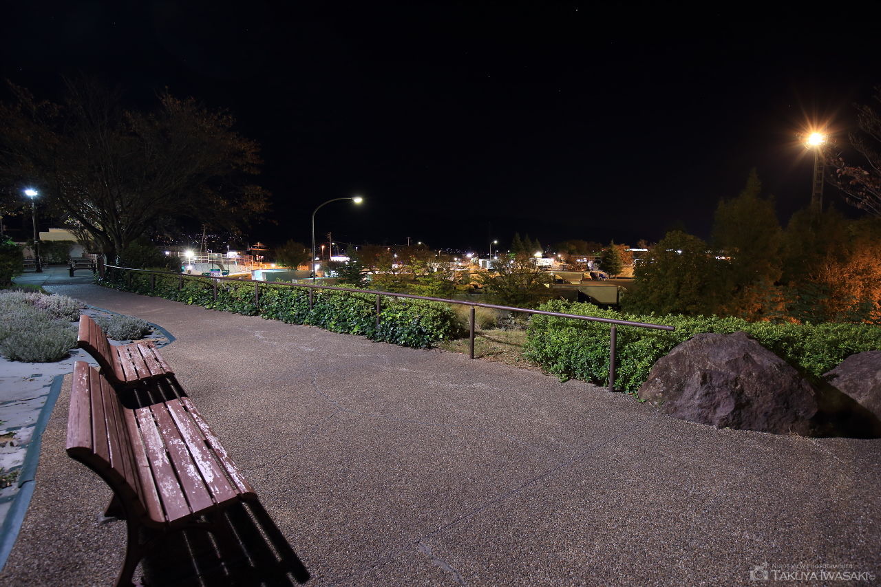 双葉SA 双葉ハーブガーデン（上下）の夜景スポット写真（3）