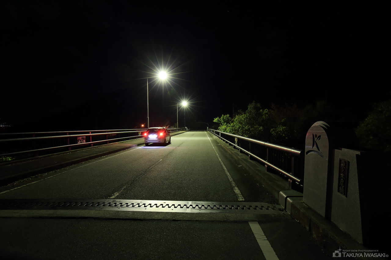 栗ノ木尾橋の夜景スポット写真（3）