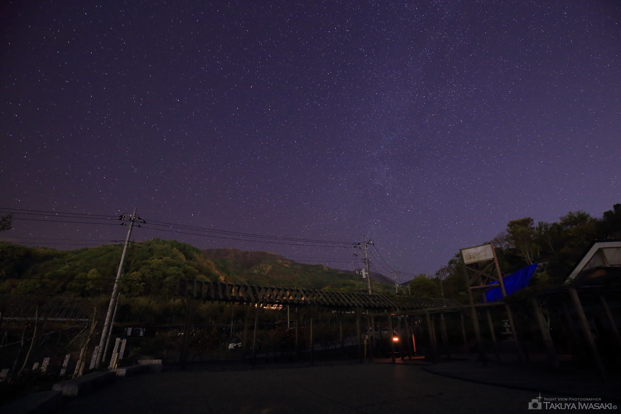 湯沢公園の夜景スポット写真（3）