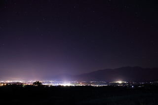 銀河鉄道展望公園の夜景スポット写真（2）class=