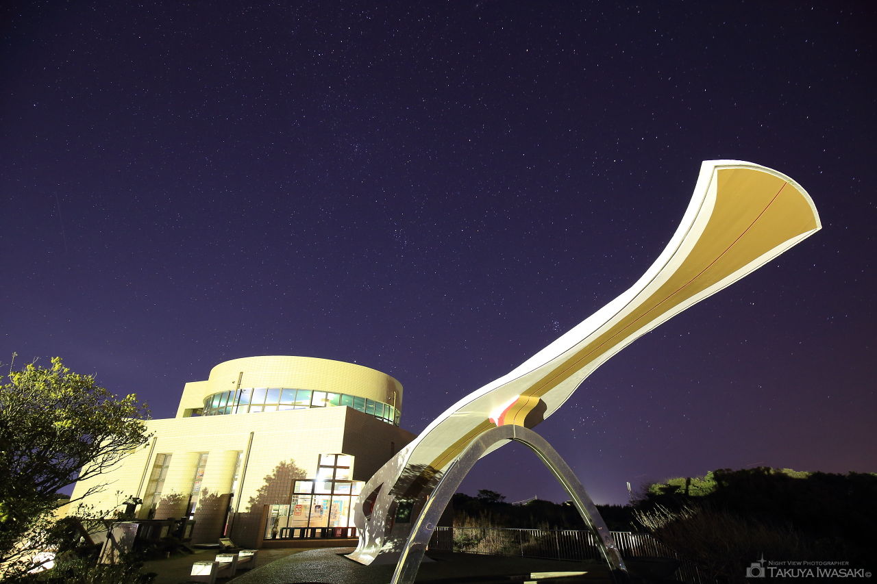 地球の丸く見える丘展望館の夜景スポット写真（3）